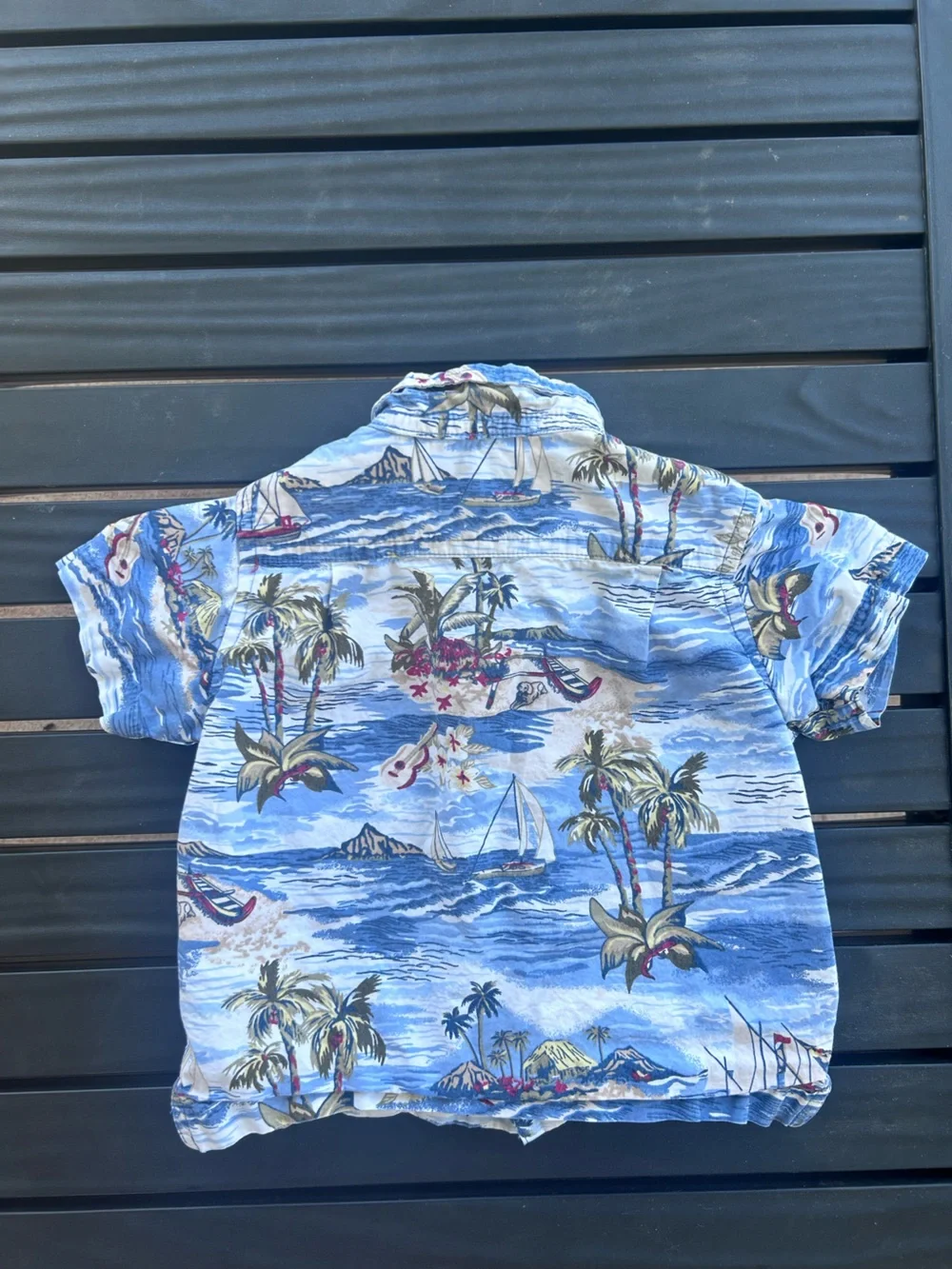 The Children's Place Tropical Button-Up Shirt